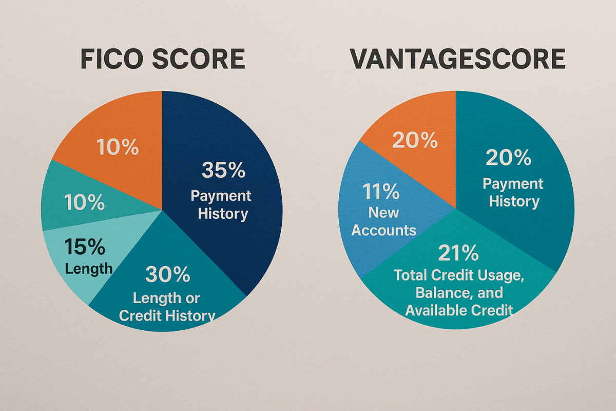 FICO vs. VantageScore Understanding the Different Credit Score Models